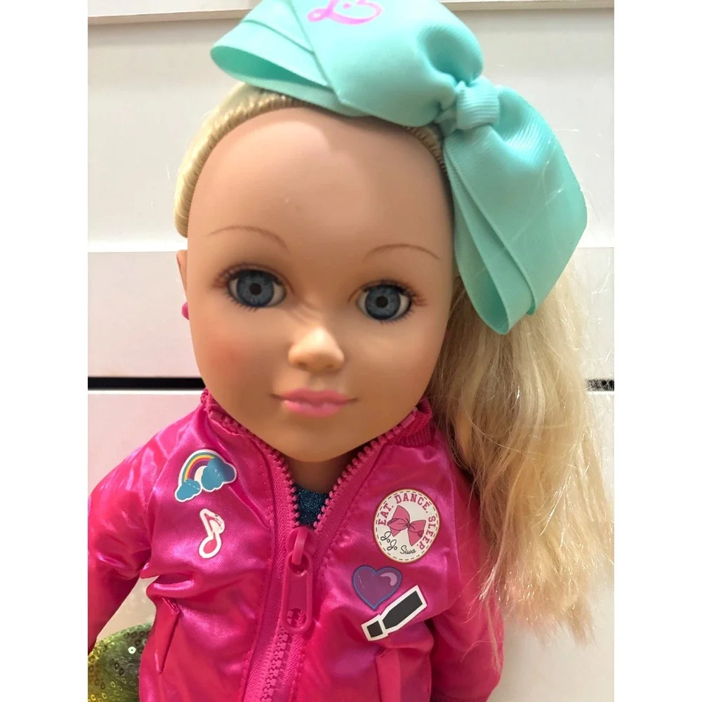 My Life As‎ Jojo Siwa 18 Inch Doll + Bow Complete Outfit 2017 Blue Eyes Blonde
